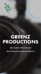 Mobile Screenshot of greenzproductions.com